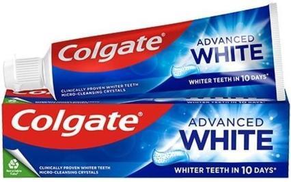 Actual product image Colgate Advance White Toothpaste 75ml Whitening Paste with Active Micro (75 ml)
