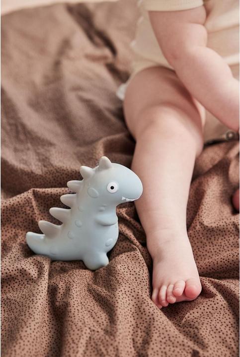 Actual product image OYOY Mini Teething Ring Dino Theo 14 x 4.5 cm (12 Months)