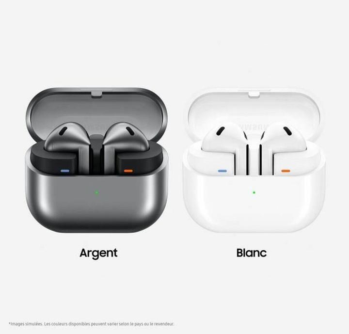 Actual product image Samsung Galaxy Buds3 (ANC, 6 h, Wireless)
