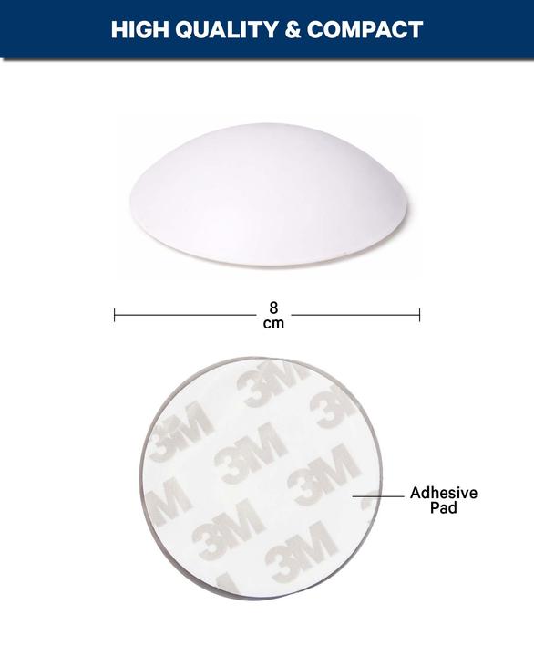 Image du produit Werkstein Wandschutzpuffer - Türpuffer Silikon 4er Set (Amortisseurs d'arrêt, 4 pcs)