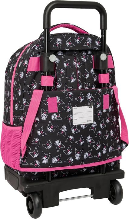 Actual product image Safta Kuromi Large Wheeled Backpack (22 l)