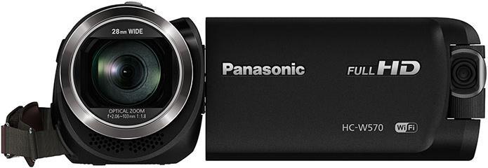 Panasonic HC-W570 Camcorder met dubbele camera (50p, 50 x)