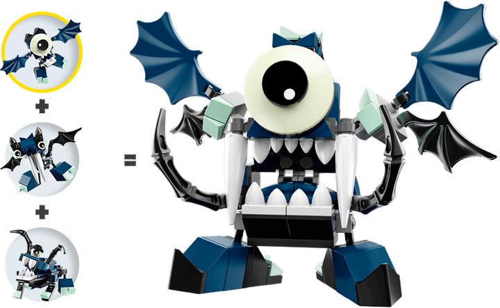 Actual product image LEGO Mixels Globert (41533)