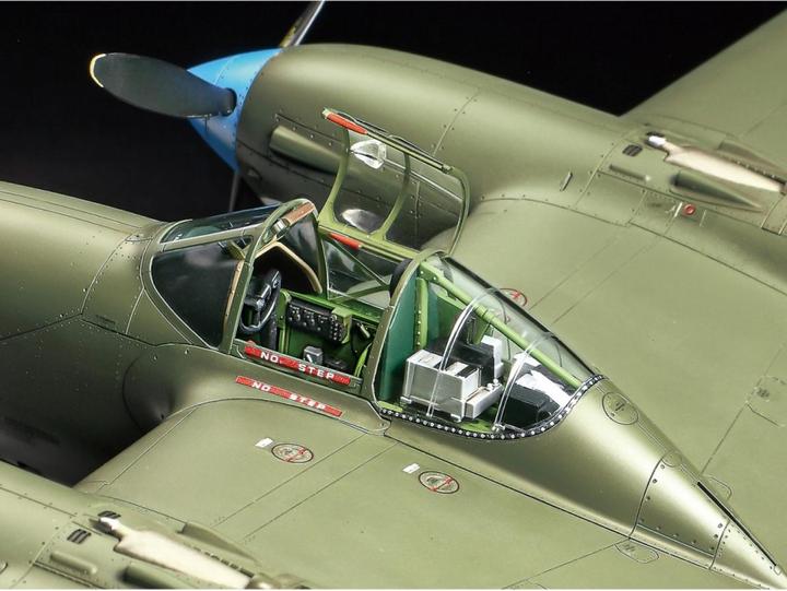 Actual product image Tamiya 1/48 Lockheed P-38 F/G Lightning