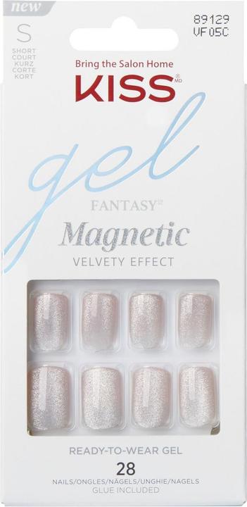 Produktbild KISS Nails - Gel Fantasy Magnetic Dignity (Nagelkleber, Schwarz)
