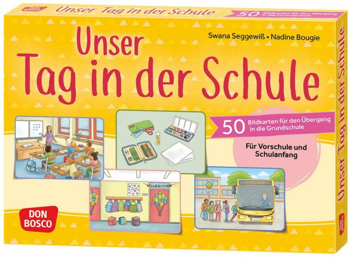 Actual product image Unser Tag in der Schule (German, Nadine Bougie, Swana Seggewiss, 2024)
