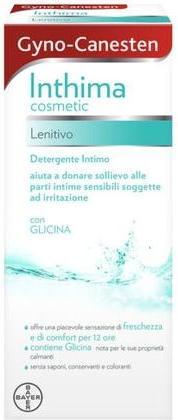 Energy Label Bayer HealthCare Gyno-Canesten Inthima Cosmetic Soothing Bayer 200ml (200 ml, Intimate washing lotion)