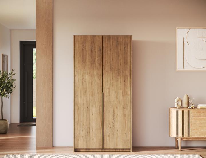 Produktbild ADRK Furniture Bregma II Hinged Wardrobe (100 x 58 x 204 cm)