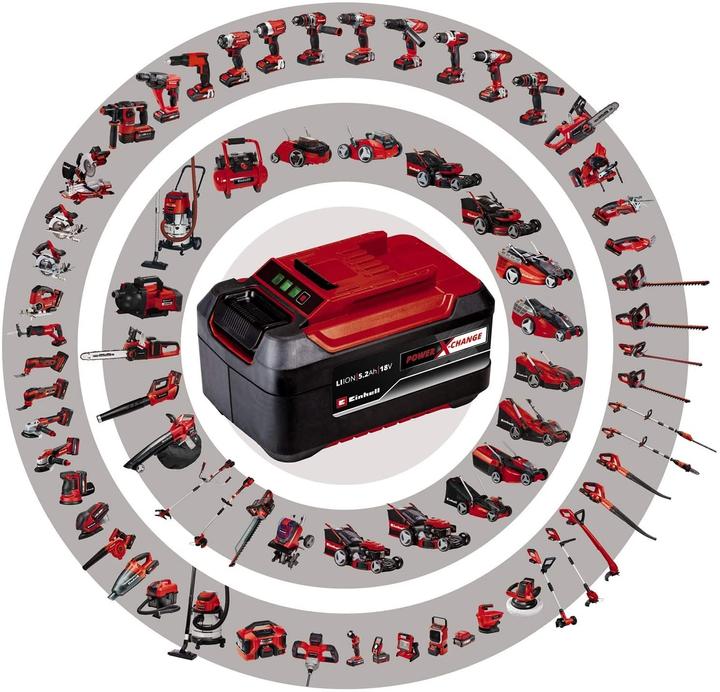 Actual product image Einhell TE-AG 18/155 Li Kit (115 mm)