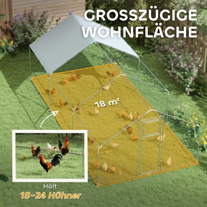 Produktbild PawHut Hühnerstall
