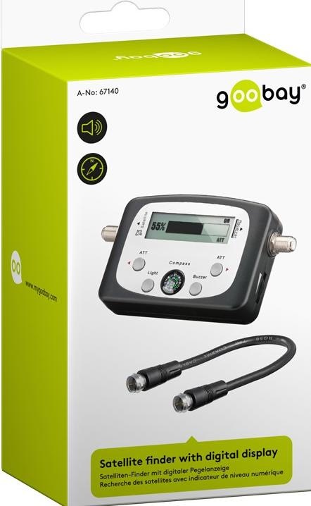 Actual product image Goobay Satellite Finder (Measurement technology)