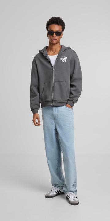 Produktbild Urban Classics Upscale Let‘s Get Lost Fluffy Zip Hoody - 178995 (S)