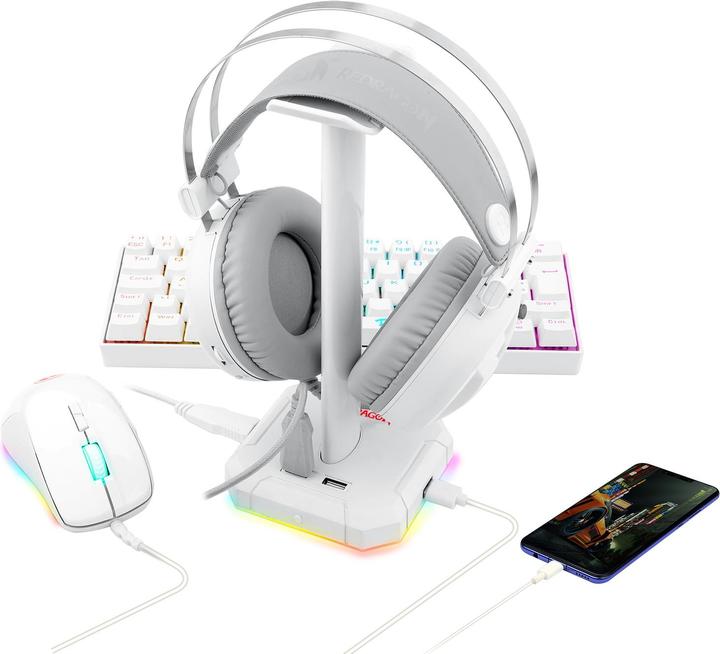 Actual product image Redragon Sceptre Pro Baltas HA300-W