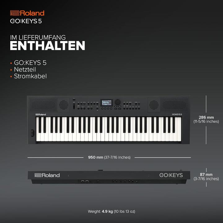 Produktbild Roland GO:Keys 5 (61 Tasten)