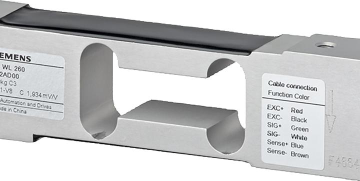 Actual product image Siemens Siwarex WL 260 Waegezelle SP-S AA 5kg C3