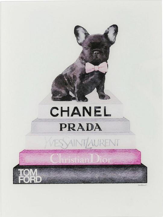 Produktbild Kare Design Bild Glas Fashion Dog 80x60cm (60 x 80 cm)