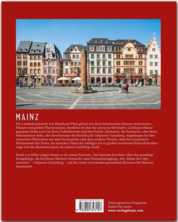 Produktbild Reise durch Mainz (Deutsch, Dietmar Scherf, 2019)