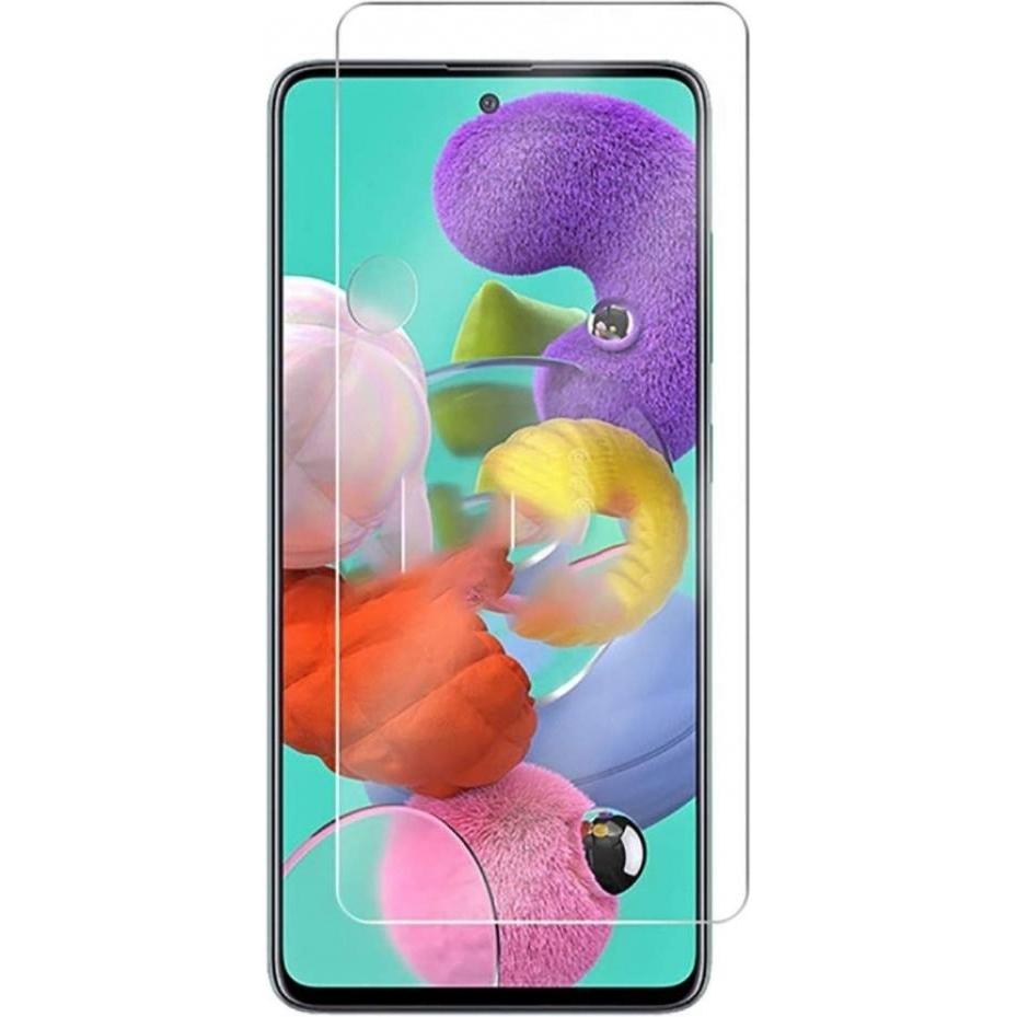 Screenguard Samsung Galaxy A51 4G Panzerglas Schutzfolie Case Friendly Design (1 Stück, Samsung Galaxy A51), Smartphone ...