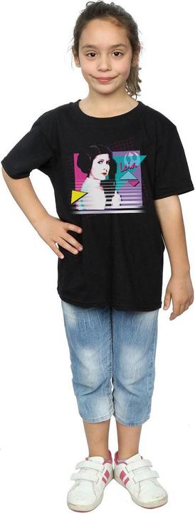 Produktbild Star Wars Princess Leia Neon TShirt Mädchen (116)