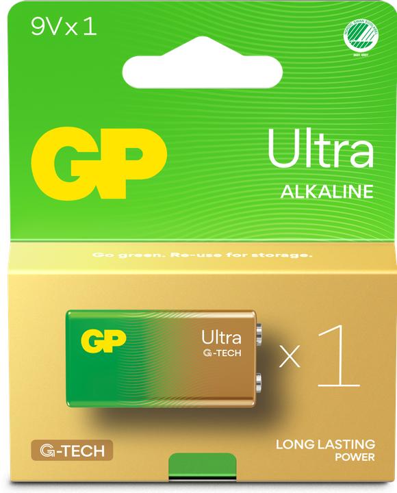 Actual product image GP Batteries GP 1604AU-U1 A21 / 6LF22 / 9V Ultra Battery (1 pcs.)