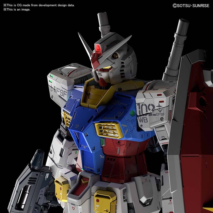 Actual product image Bandai Gundam - Unleashed RX-78-2 Perfect Grade