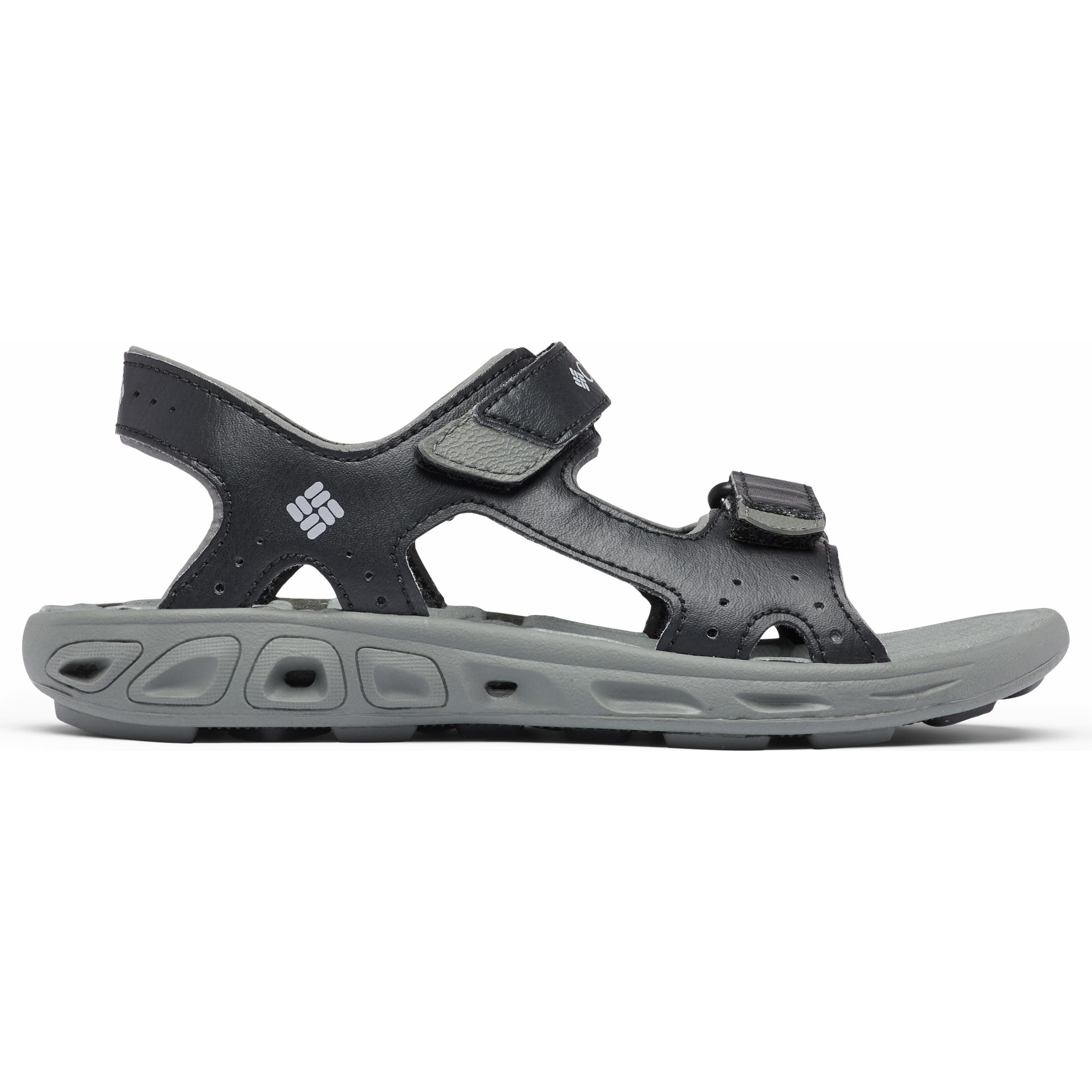 Columbia, Unisex, Sandalen, Techsun Vent Shoes Youth Black, Grey, Schwarz, (34)