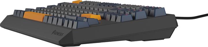Actual product image Genesis herní klávesnice THOR 230/TKL/RGB/Outemu Panda/Drátová USB/US layout/Naval Blue Negative (US, Cable)