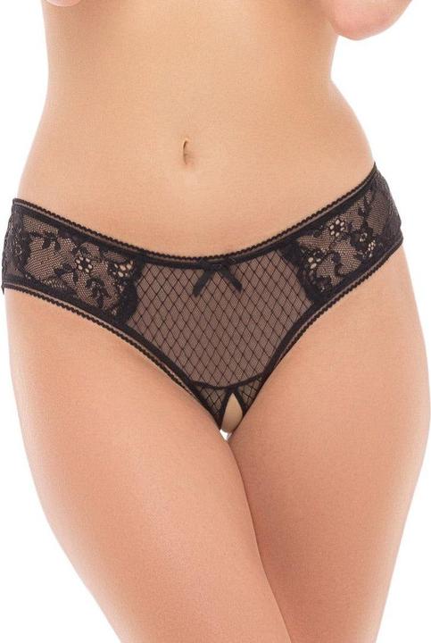 Immagine prodotto René Rofé Surrender Slip a cavallo aperto nero (S, M)