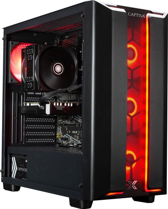 Image du produit Captiva R86-556 de jeu avancé (AMD Ryzen 7 5700, 32 Go, 1000 Go, GeForce RTX 4060 Ti)