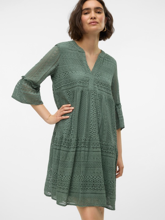 Image du produit Vero Moda Tunique décolletée en V ornée de dentelle (XS)
