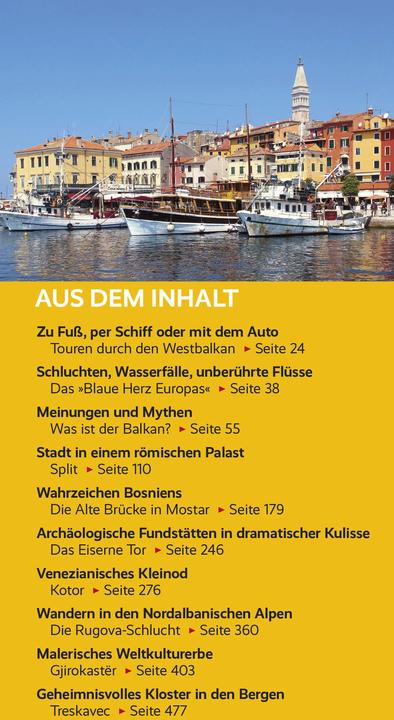 Produktbild Reiseführer Balkan (Deutsch, Shkëlzen Alite, Martin Bock, Birgitta Gabriela Hannover Moser, Frank Dietze, Matthias Koeffler, 2023)
