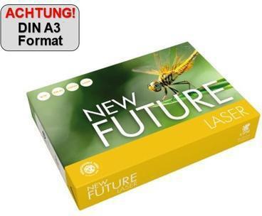 Actual product image UPM New Future Laser A3, 80 g/m2, white, pack of 500 sheets (80 g/m², 500 x, A3)