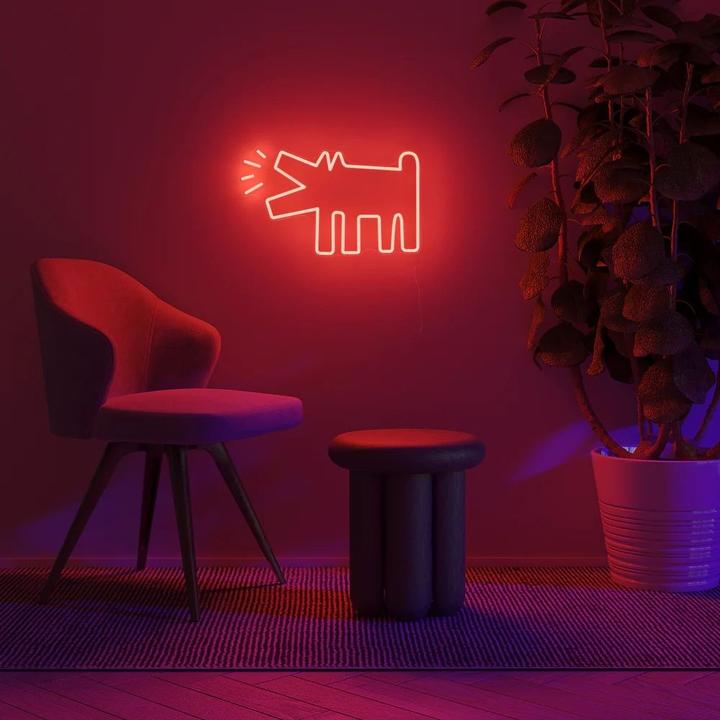 Actual product image YellowPop Keith Haring Barking Dog (5 lm)