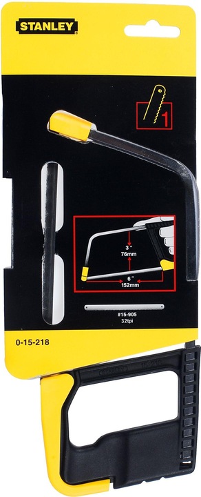 Image du produit Stanley Scie à métaux junior avec