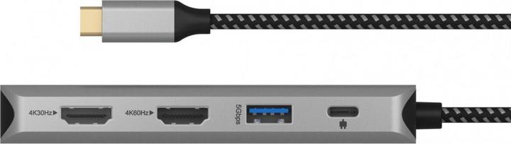 Actual product image Icy Box IB-DK4012-CPD (USB-C, 9 Ports)