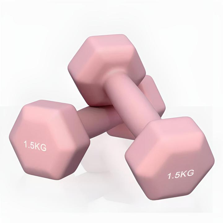 Actual product image Gorilla Sports Hantelset Neopren 2 x 1.5 kg (2 x 1.5 kg)