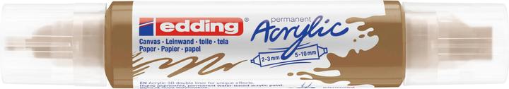 Actual product image Edding Acrylic Marker 5400 Double Liner (Rich gold, 10 mm, 1 x)