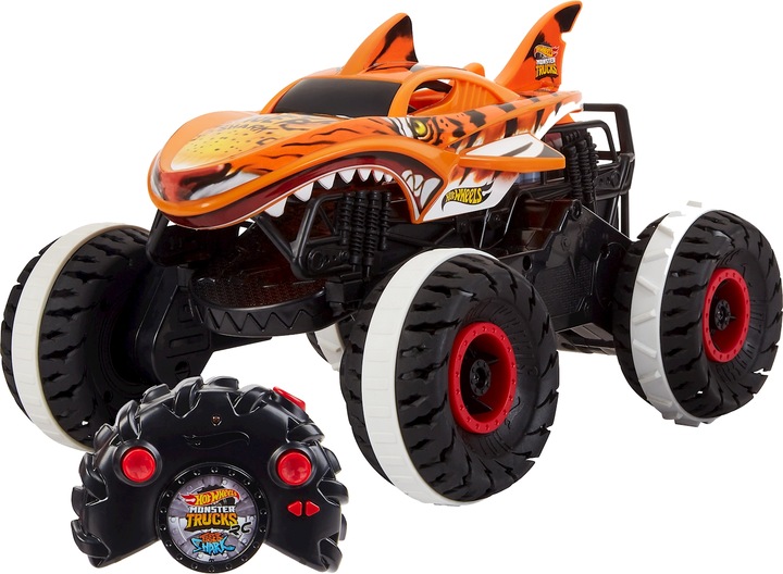 Actual product image Hot Wheels Monster Trucks Tiger Shark