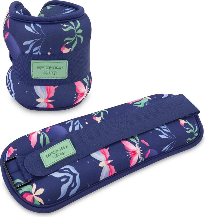 Spokey The Bloom Form Knöchel- und Handgelenkgewichte 2x 1,5 kg (2 x 1.5 kg)