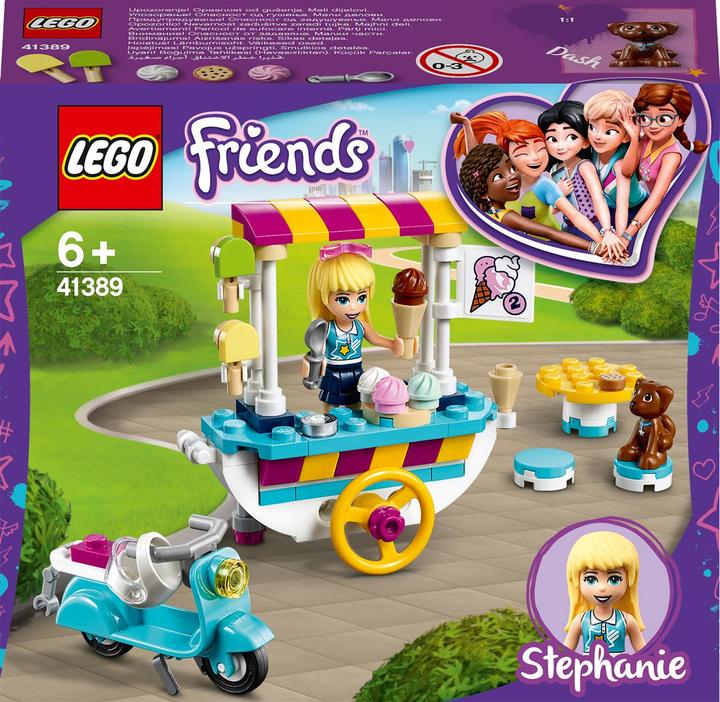 Immagine prodotto LEGO Il carrello mobile dei gelati di Stephanie (41389, LEGO Friends)