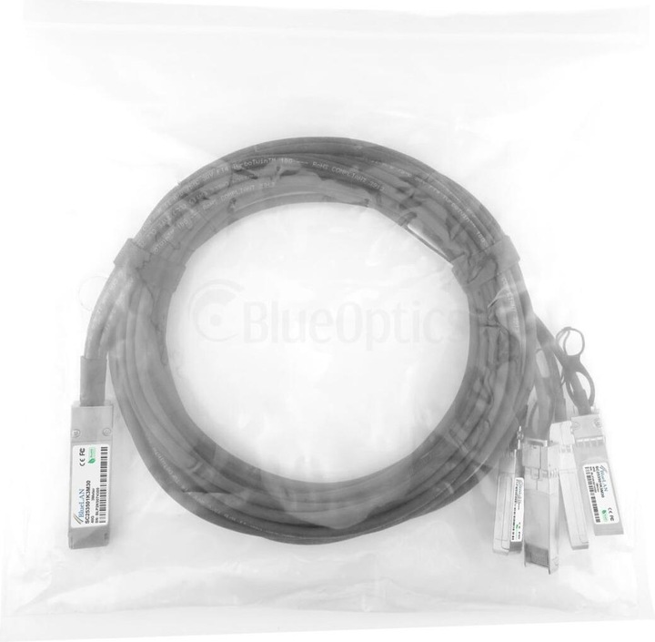 Produktbild BlueLAN Siemon SFPPQSFP30-01 kompatibles QSFP DAC SC253501K1M30