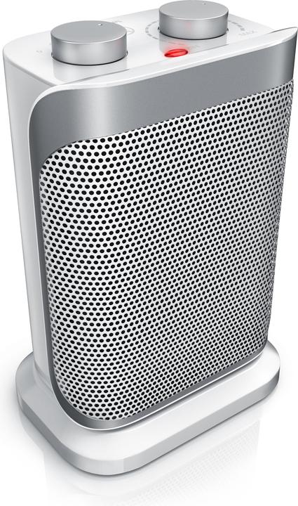 Produktbild Brandson Keramik Heizlüfter, Keramikheizlüfter mit Oszilationsfunktion, Bad Keramikheizgerät, weiss (1500 W)