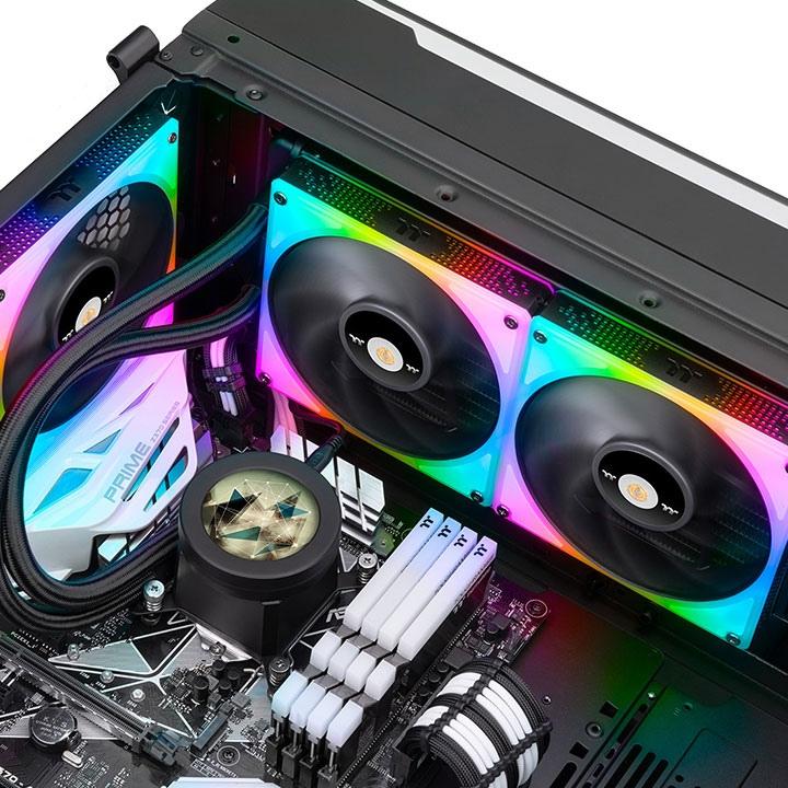 Actual product image Thermaltake TT Toughliquid Ultra 280 RGB CPU Liquid CL-W371-PL14SW-A