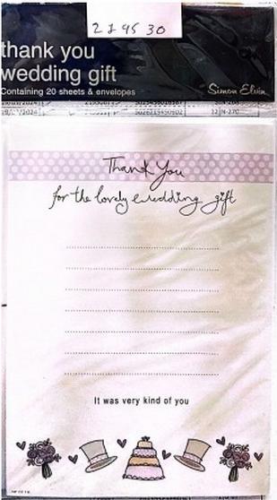 Produktbild Simon Elvin DankeschönKarte 20erPack Karton (20 Stk.)