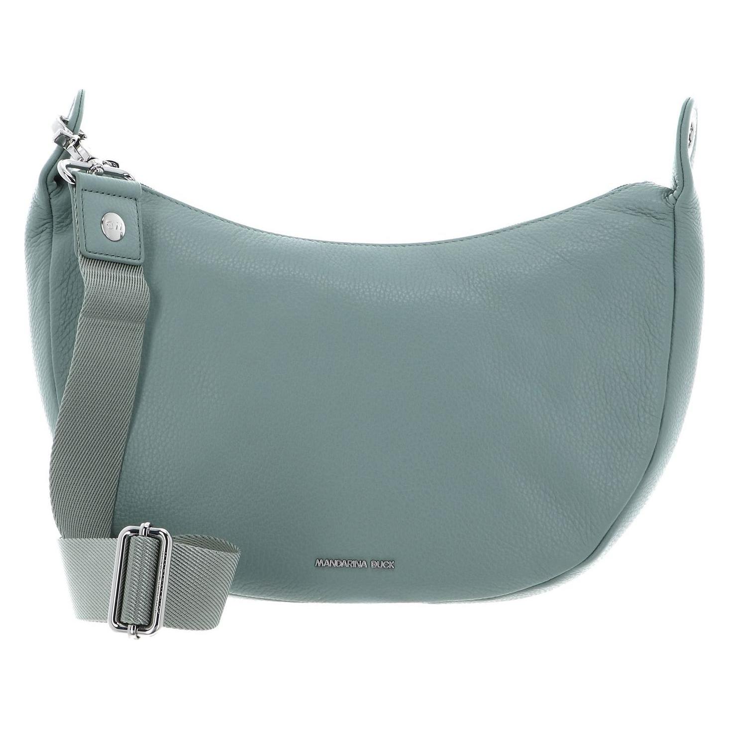 Mandarina Duck, Damen, Handtasche, Mellow Leather Hobo Bag, Grün