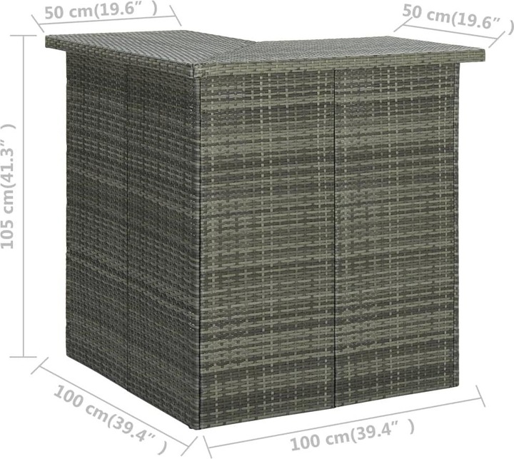 Produktbild VidaXL Dilga (100 x 50 x 105 cm)