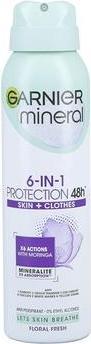 Immagine prodotto Garnier GARNIER 6 In 1 Protezione Pelle e Vestiti 48h Donna DEO spray 150ml (Roll-on, 150 ml)