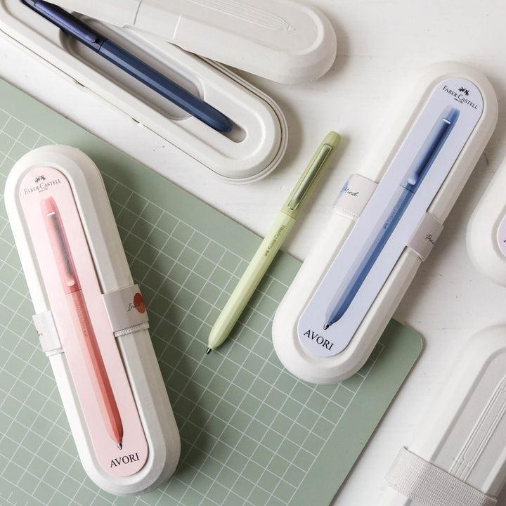 Immagine prodotto Faber-Castell Kugelschreiber Avori XB Inner Fire (Arancia, 1x)