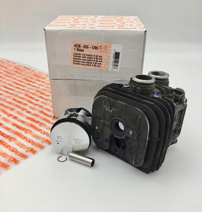 Actual product image Stihl Original cylinder + piston Ø 50 mm TS410, TS420, 42380201209