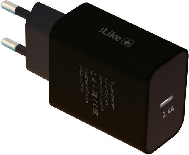 Immagine prodotto iLike Caricabatterie da viaggio Type-C ITC02 2.4A